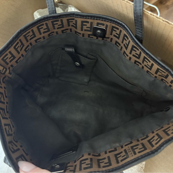 Authentic Fendi Zucca Bag - Picture 5 of 5